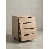 thumbnail of Stylischer Rollcontainer mit 4 Schubladen und Rollen, Modernes Design für Büroambiente. 40x40x60 cm | Kadima Design