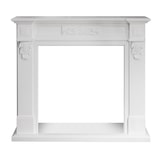 thumbnail of Cornice per camino rivestimento in legno L121xP38xH108 Truman Bianco