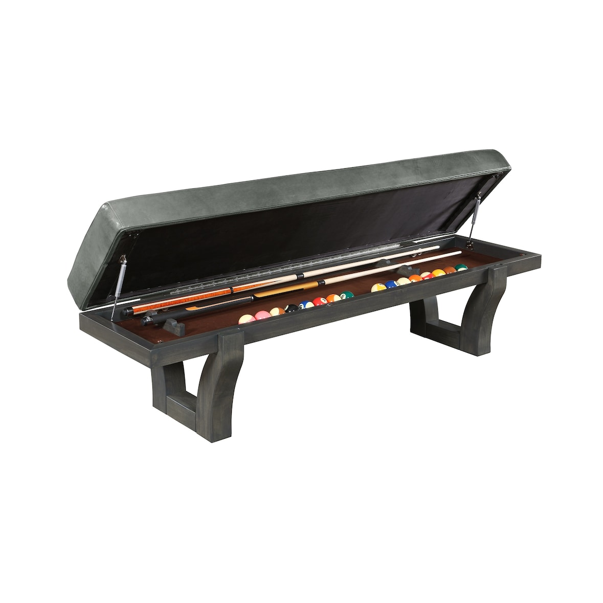 John West Pool Billardtisch Kansas mit Schieferplatte 8ft