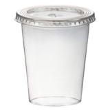 thumbnail of 150x Smoothiesbecher inkl. Deckel mit Schlitz 300 ml O 95mm PET glasklar