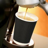 thumbnail of Starpak 25 Trinkbecher, Pappe "To Go" 0,1 l Ø 6 cm · 6 cm Ripple Wall