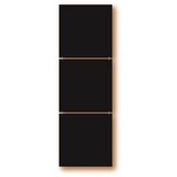 thumbnail of BEQUET Panneau mural ardoisé fil nylon 'TRIO' noir 30x90cm x1