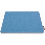 thumbnail of Mauspad hellblau-dunkelgrau RPET RPP 250x7x200mm