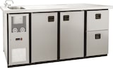 thumbnail of KBS Getränketheke mit 2 Becken rechts 3000x688x920 mm Umluftkühlung 230 Volt