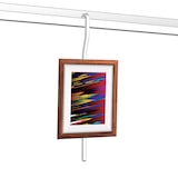 thumbnail of Kit cimaises classiques tiges 4 x 4 mm alu naturel anti-dégondables