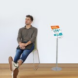 thumbnail of Porte Brochure A4 sur pied fixe H 90 cm