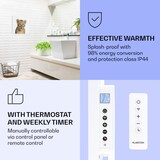 thumbnail of Wonderwall Air Art Smart Infrarotheizung Löwe 60x60cm 350W Mehrfarbig