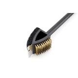 thumbnail of Tarrington House Spazzola con raschietto e spugna per barbecue 3 in 1, rame/acciaio inox/poliestere, 38 cm, nero