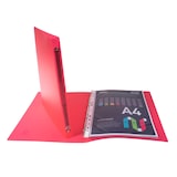 thumbnail of Exacompta - Réf. 51169E - Carton de 20 classeurs souples translucide - 4 anneaux 15 mm - Dos 20mm - 32 x 25 cm - A4 - Assortis