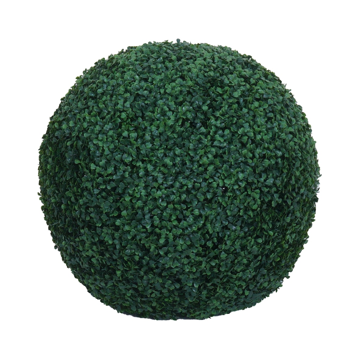 Künstlicher Busch HWC-O96, Buchskugel Dekopflanze Buchsbaumkugel Kunstpflanze Buxus, Outdoor, Polyethylen Ø 53cm