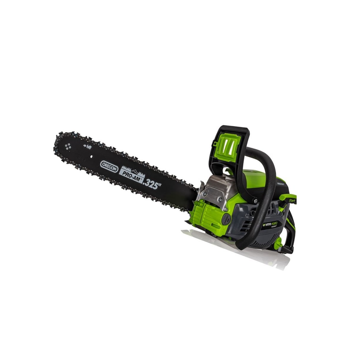 Motosierra de gasolina 45cm3 Cuchilla 45 cm Guía Motor OREGON 2T Carburador Walbro VITO