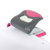 thumbnail of SIGMA Locher-Tacker Set SPS01, Metall, pink/grau, 2-fach, 16 Blatt, 4-teilig