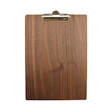 thumbnail of Hungry Club Porte Menu en bois A4 "Le Pincé" - Noyer - Pince Dorée