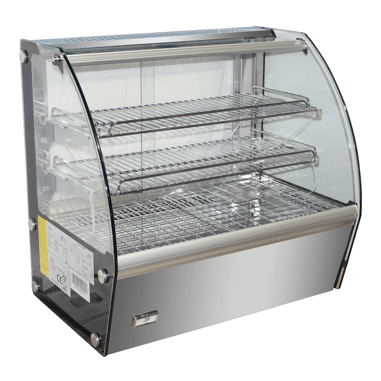 VERWARMDE VITRINE 120 L
