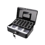 thumbnail of Coffret à monnaie, avec 2 clés et monnayeur, noir