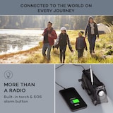 thumbnail of Patagonia DAB+ Outdoor-Radio DAB / DAB+ / FM Kurbelaufladung USB   SOS-Alarm wasserdicht Schwarz
