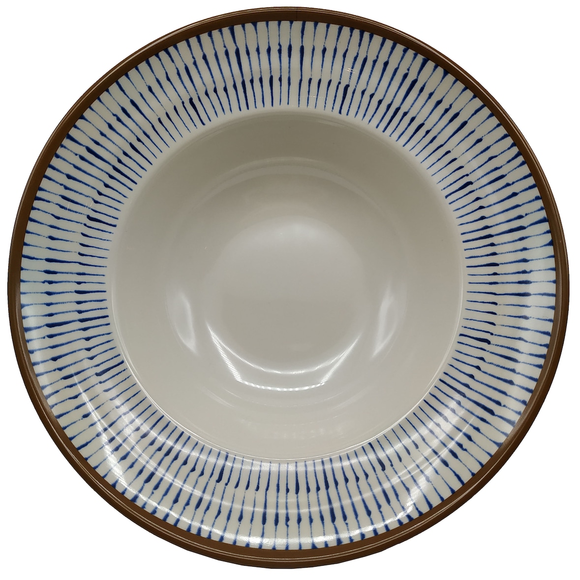 ADRIER - CHRB20-CB Pack de 6 Unidades - Prato fundo Melamina Colecao Chambao - Diâmetro 20 cm - Altura 5,5 cm