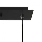 thumbnail of Lámpara Colgante Lineal Colección Junco en Negro 4xGU10