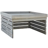 thumbnail of Rasenmäher-Roboter-Garage Hortus, Holz, bepflanzbares Dach - grau