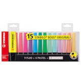 thumbnail of STABILO Set de bureau de 15 surligneurs BOSS ORIGINAL