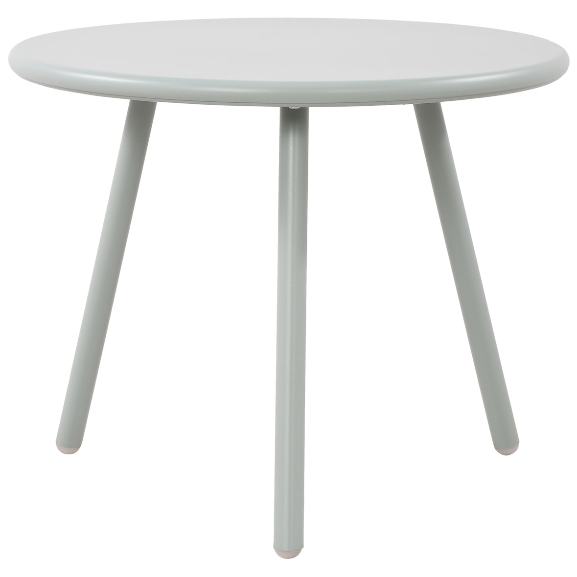Couchtisch CAKOT - Kunststoff Türkis 50x50x40 cm | Sofatisch Rund Beistelltisch Wohnzimmertisch Klein