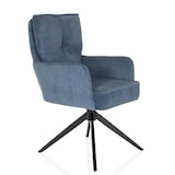 thumbnail of Esszimmerstuhl / Drehstuhl TARUGO Stoff blau hjh LIVING