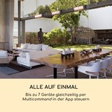 thumbnail of Smartwave Infrarot-Heizstrahler Carbonröhre 2400W WiFi Appsteuerung Schwarz