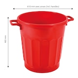 thumbnail of GILAC Conteneur alimentaire HACCP - 50 L - Rouge G613233