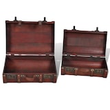 thumbnail of vidaXL Dekokoffer aus Holz 2 Stk. Retro-Stil Braun