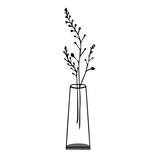 thumbnail of Evila Originals, Flowerpot- TNL1161, Schwarz, Dekofiguren, 100% Metall (Dicke: 1