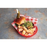 thumbnail of Rood Gingham vetvrij papier 25x25cm