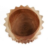 thumbnail of Bazar Bizar Kom van teakhout 15x15x8 cm naturel - Set van 6