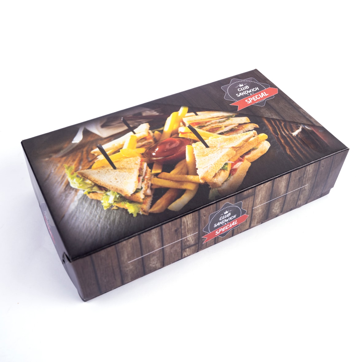 Club Sandwich Box Luxury Special 23x13x5,7 cm 10 kg 100 Stück