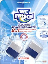 thumbnail of WC FRISCH Duo-Aktiv Hygiene Reinigungswürfel 100g WC Reiniger WC Reinigung