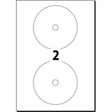 thumbnail of sigel CD/DVD-Etiketten, weiß, spezialbeschichtet, matt