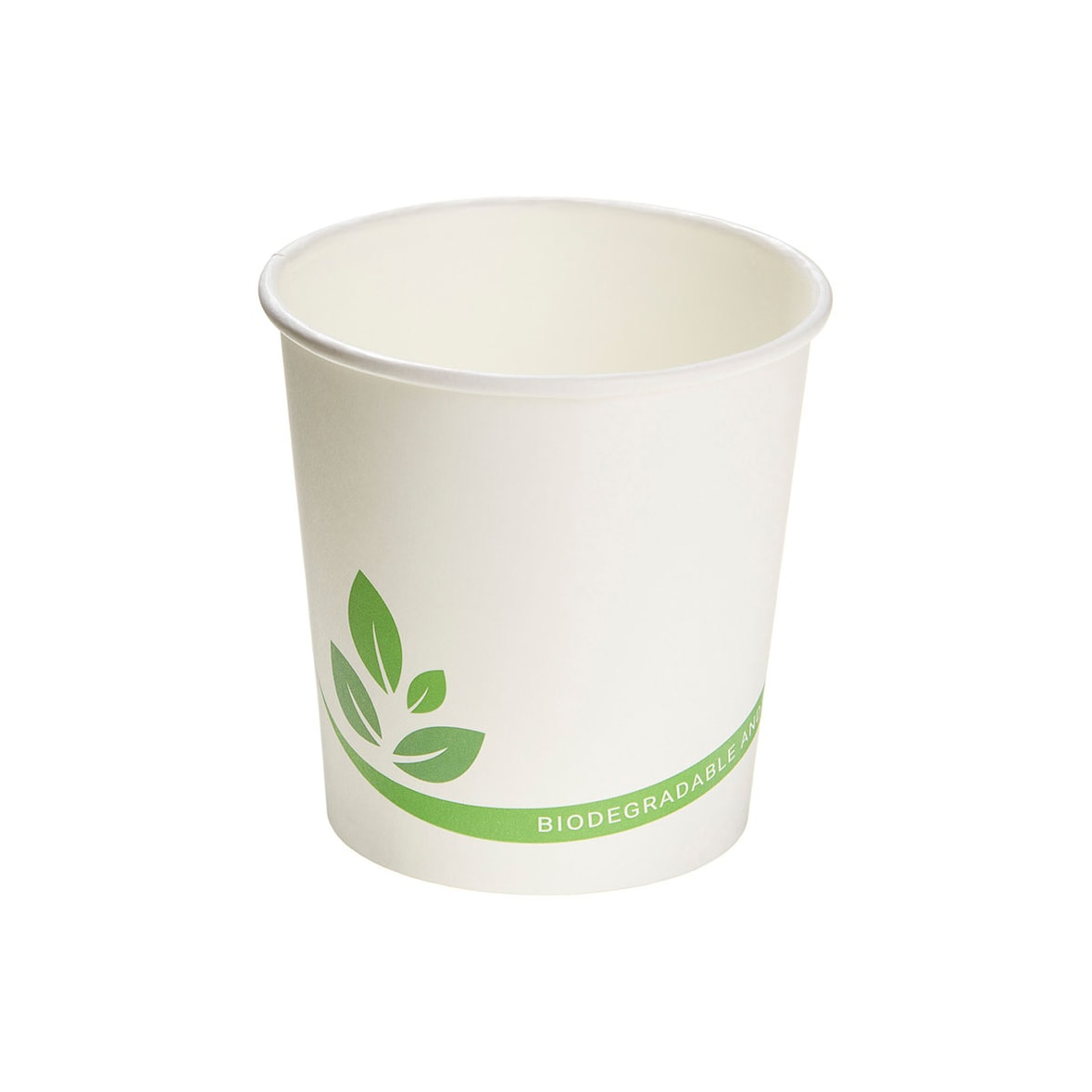 Bio Suppen- und Universalbecher mit Bio-Druck 600 ml Ø 11,5 cm Pack (25 Stück)