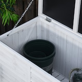 thumbnail of Outsunny Panca Contenitore in Legno di Abete Cassapanca da Esterno