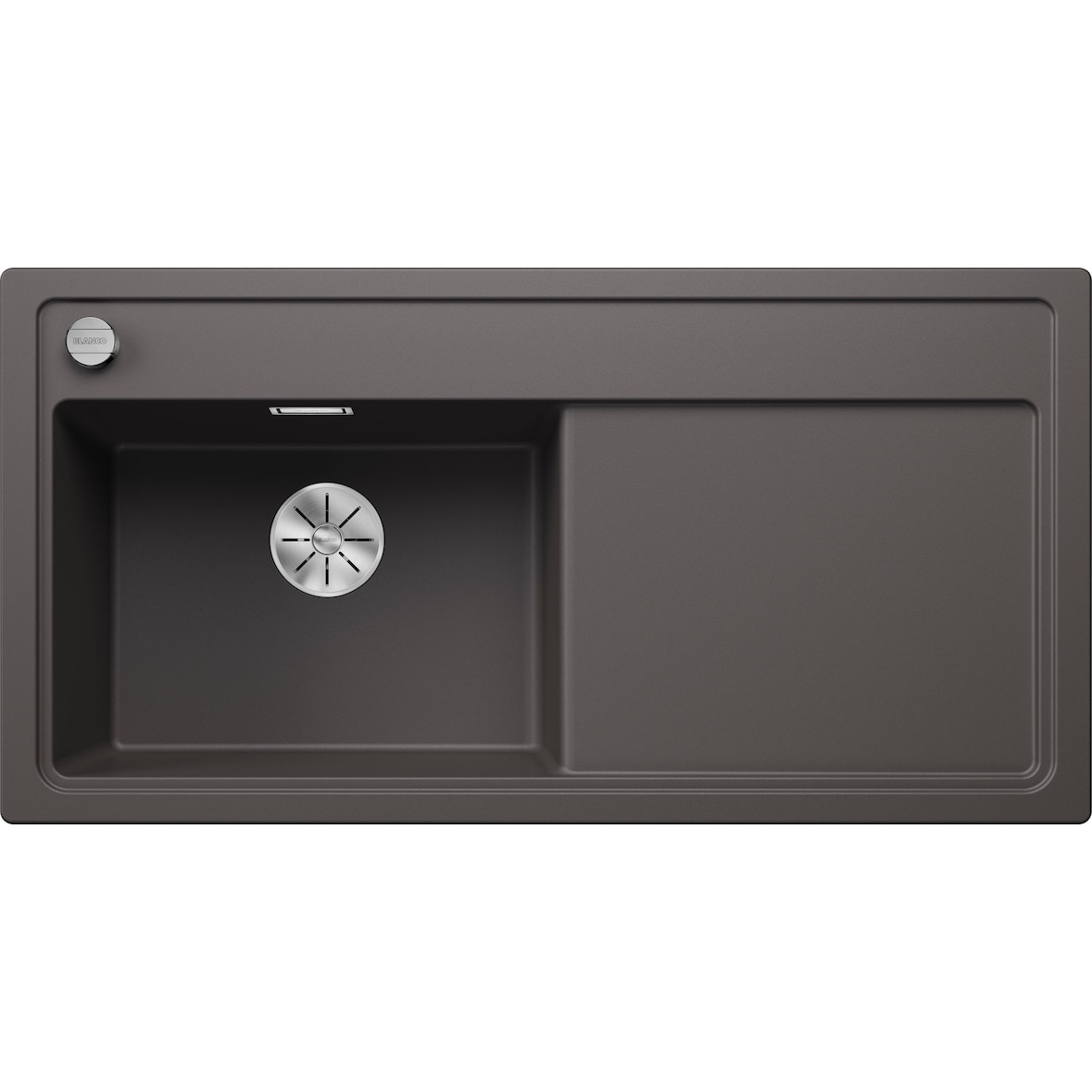 BLANCO ZENAR XL 6 S Spüle, Becken 523996 felsgrau 60cm, ohne Zubehör