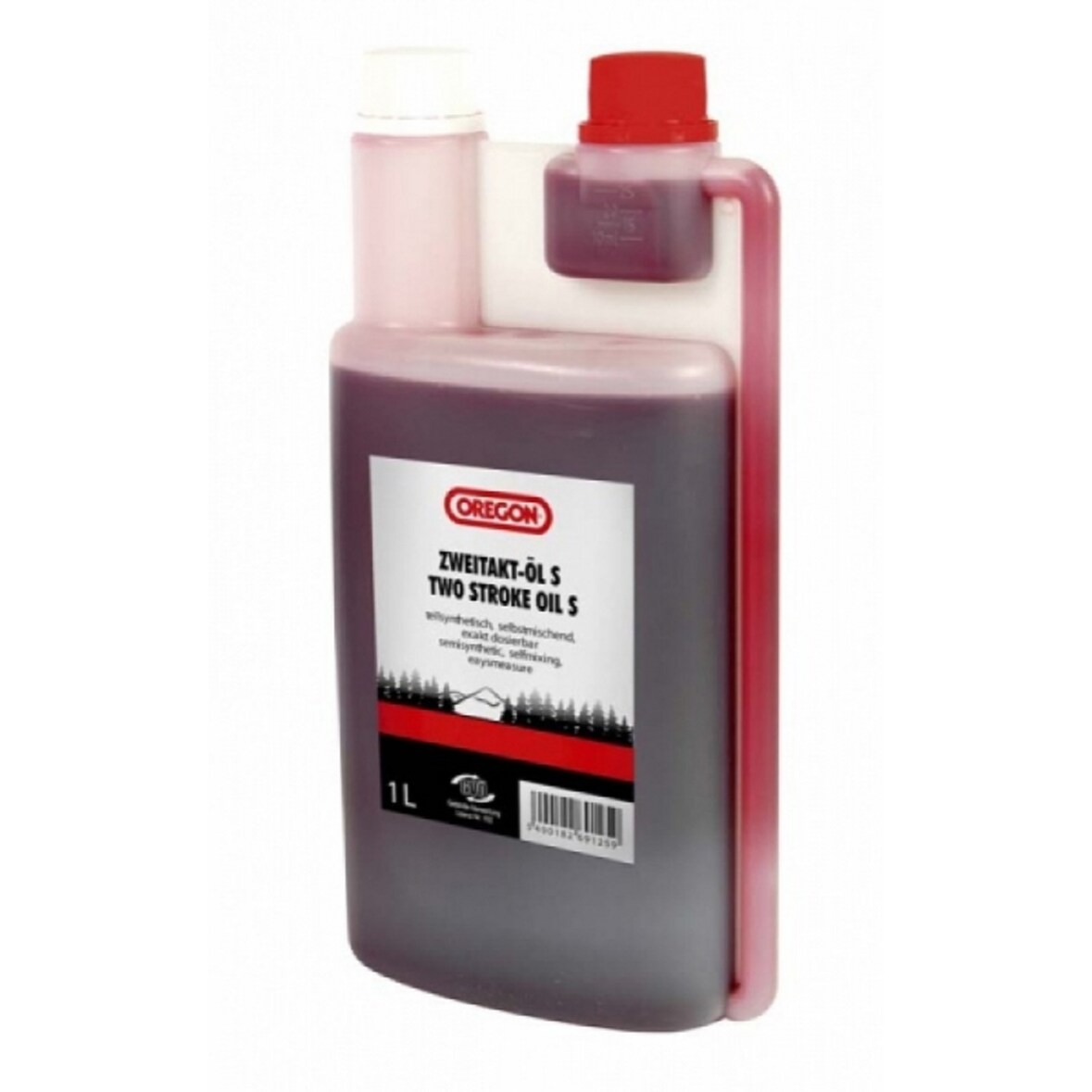 OREGON Zweitaktmotorenöl 2-Takt Öl 1000 ml Dosierflasche