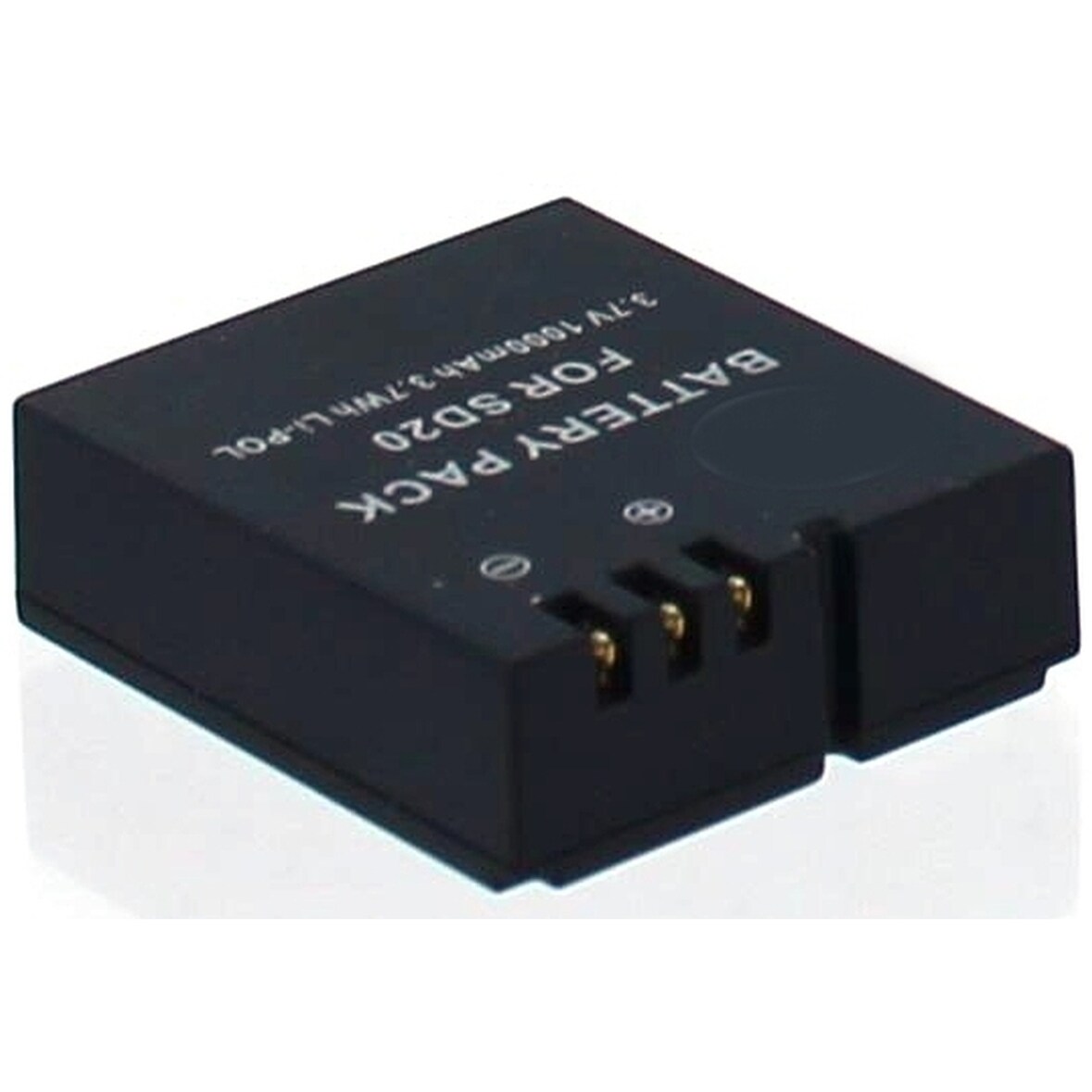 Akku für Rollei Bullet 5S Li-Ion 3,7 Volt 900 mAh schwarz