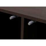 thumbnail of Kommode HWC-O40, Schrank Sideboard Highboard mit Türen Staufächer, MDF Metall Melamin 94x79x40cm ~ Walnuss-Optik