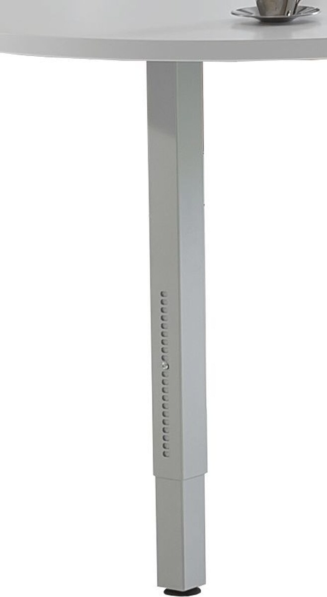 Hammerbacher Stützfuß 6cm quadratisch R Silber