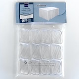 thumbnail of METRO PROFESSIONAL Clips de table, polystyrène, transparent, 25 pièces
