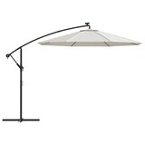 thumbnail of vidaXL Sonnenschirm Ampelschirm mit LED-Beleuchtung 300 cm Metallmast
