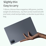 thumbnail of Tablette Tactile 10 Pouces 4G LTE Android 11 8GB+128GB Octa Core Avec Étui Cuir Gris YONIS