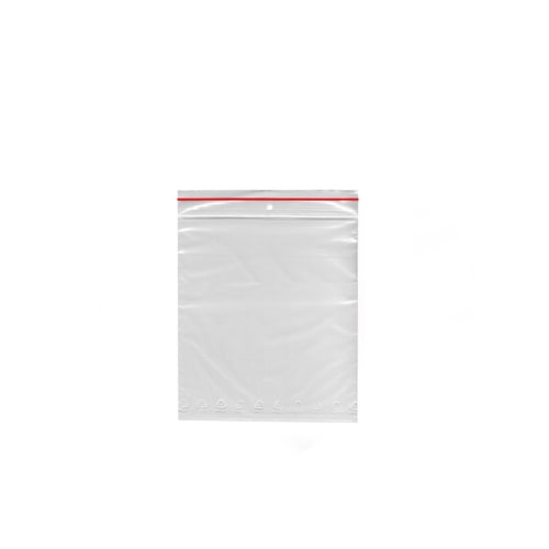 20000 Schnellverschlussbeutel LDPE 50 x 70 mm transparent mit Rundlochung