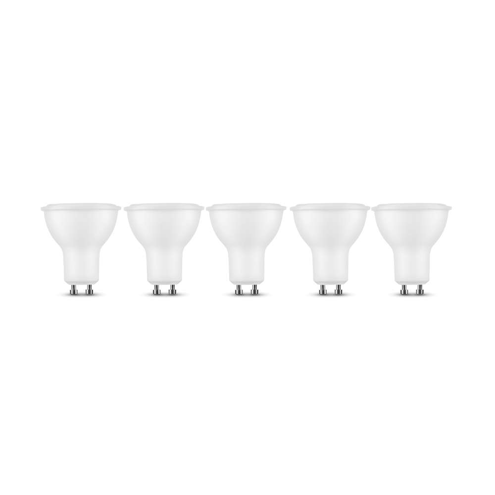 5 x 7 Watt GU10 LED Leuchtmittel Leuchte LED Spot Ø50mm Kaltweiß 700 Lumen 110°