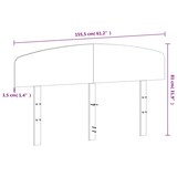 thumbnail of vidaXL Kopfteil Wachsbraun 150 cm Massivholz Kiefer