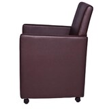 thumbnail of vidaXL Eetkamerstoelen 2 st kunstleer bruin