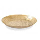 thumbnail of Dekotablett Deko Tablett 20-teilig Metall ø 28 cm rund  Deko Tablett Serviertablett : gold